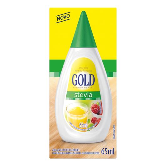 Adoçante Líquido Gold Stevia 65ml - Imagem em destaque