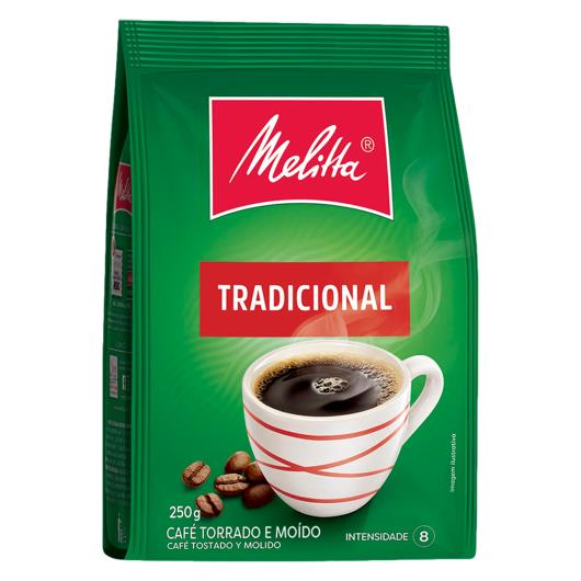 Café Torrado e Moído Tradicional Melitta Pacote 250g - Imagem em destaque