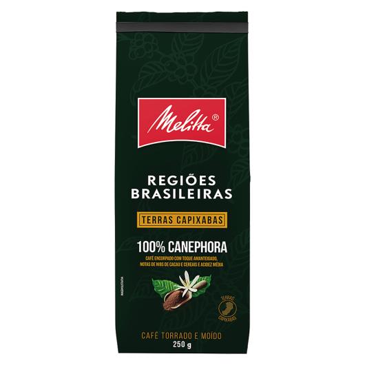 Café Torrado e Moído Terras Capixabas Melitta Regiões Brasileiras Pacote 250g - Imagem em destaque