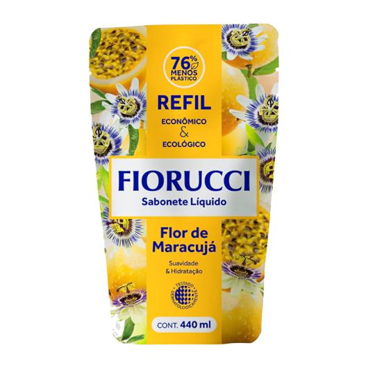 Sabonete Líquido Flor de Maracujá Fiorucci 440ml Refil - Imagem em destaque