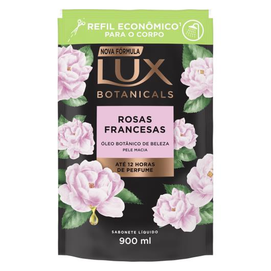 Sabonete Líquido Rosas Francesas Lux Botanicals Sachê 900ml Refil Econômico - Imagem em destaque