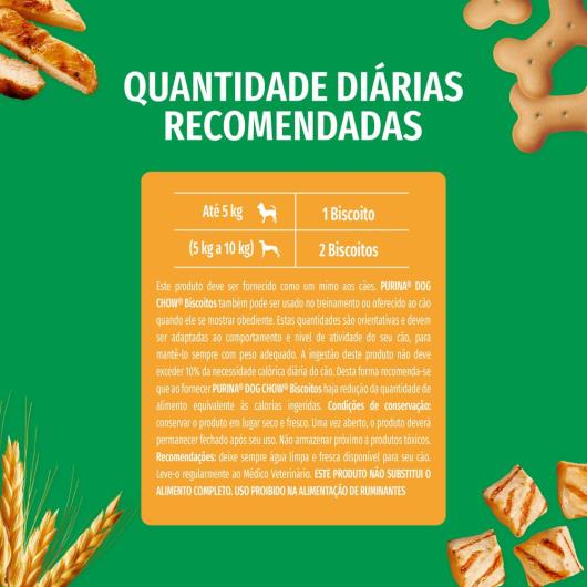 DOG CHOW Biscoitos Frango Minis & Pequenos 500g - Imagem em destaque