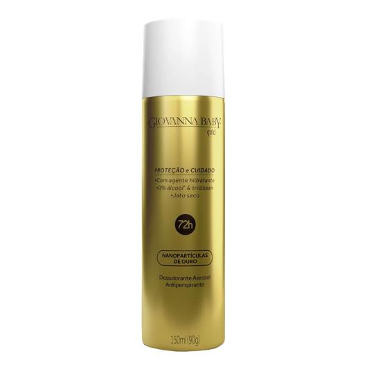 Desodorante Aerosol 72h Giovanna Baby Gold 150ml - Imagem em destaque