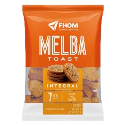 Torrada Integral Fhom Melba Toast Pacote 80g - Imagem em destaque