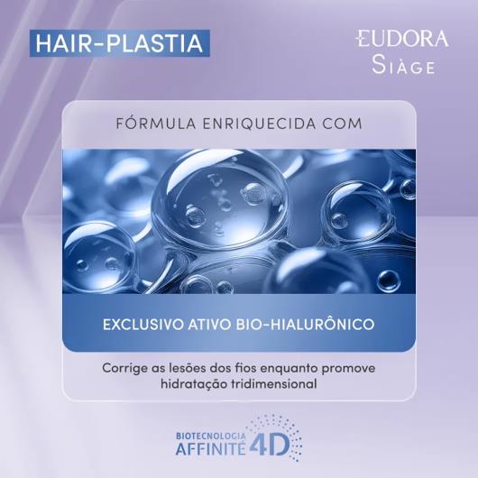 Shampoo Eudora Siàge Hair-Plastia Bisnaga 250ml - Imagem em destaque