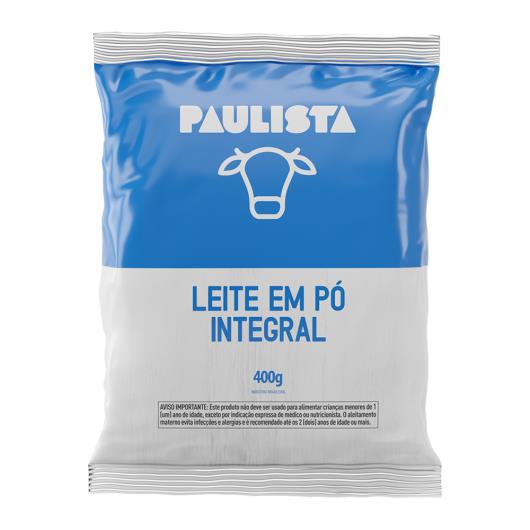 Leite Pó Integral Paulista Pacote 400g - Imagem em destaque