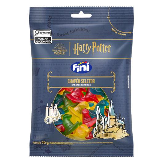 Bala de Gelatina Harry Potter Chapéu Seletor Fini Pacote 70g - Imagem em destaque