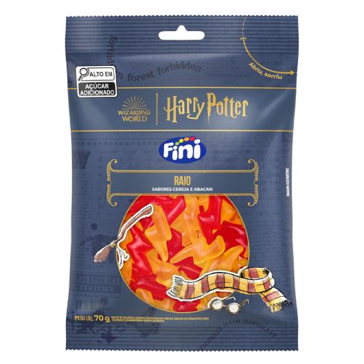 Bala de Gelatina Harry Potter Raio Fini Pacote 70g - Imagem em destaque