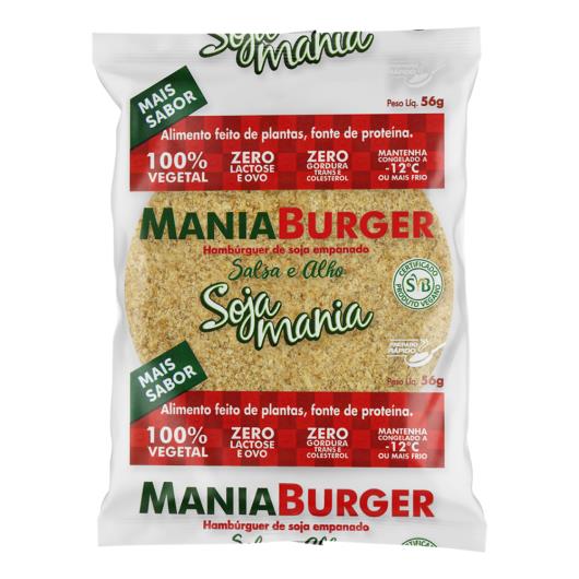 Hambúrguer de Soja Empanado Salsa e Alho Soja Mania Pacote 56g - Imagem em destaque