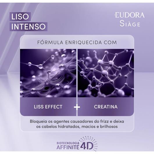 Shampoo Eudora Siàge Liso Intenso Bisnaga 250ml - Imagem em destaque