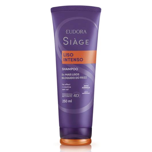 Shampoo Eudora Siàge Liso Intenso Bisnaga 250ml - Imagem em destaque