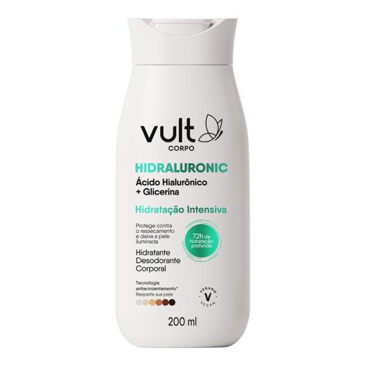 Desodorante Hidratação Intensiva Vult Corpo Hidraluronic Frasco 200ml - Imagem em destaque