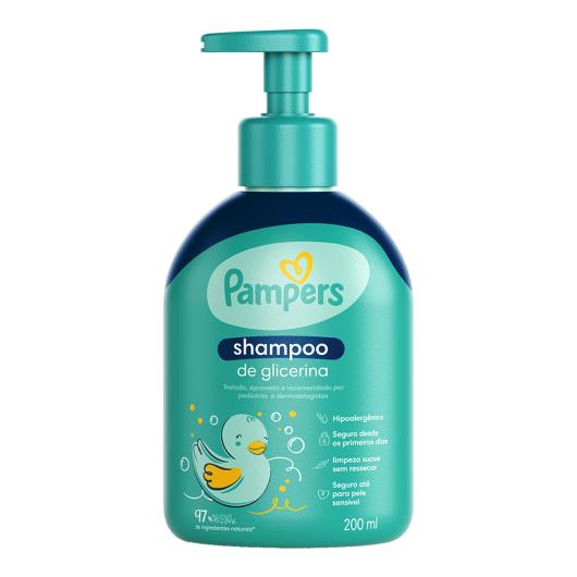 Shampoo Infantil de Glicerina Pampers Frasco 200ml - Imagem em destaque