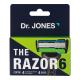 Carga de Aparelho para Barbear Dr. Jones The Razor6 4 Unidades - Imagem 7891033570324.png em miniatúra