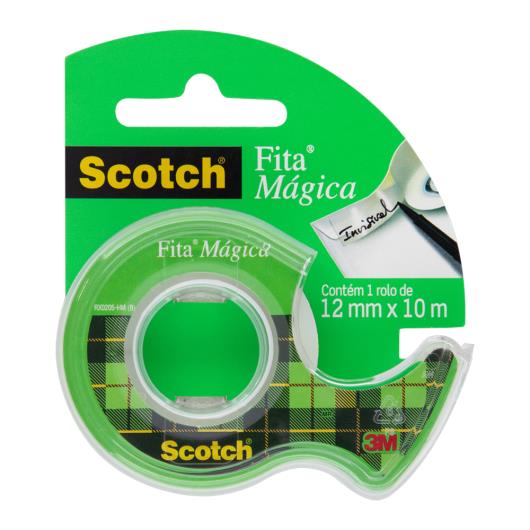 Fita Mágica com Dispensador Scotch 12mm x 10m - Imagem em destaque