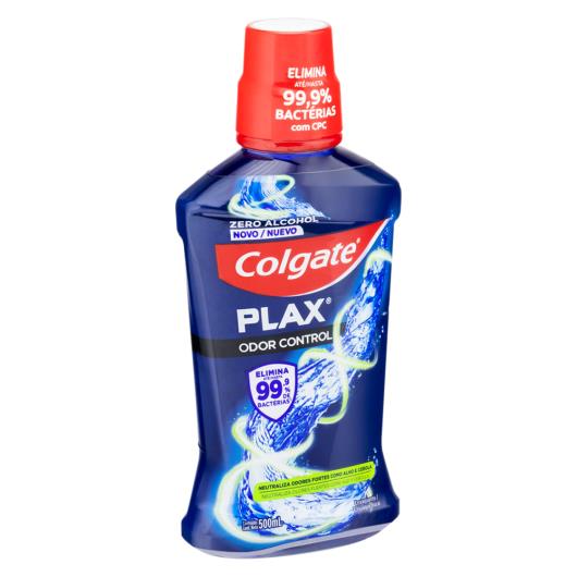 Enxaguante Bucal Zero Álcool Colgate Plax Odor Control Frasco 500ml - Imagem em destaque