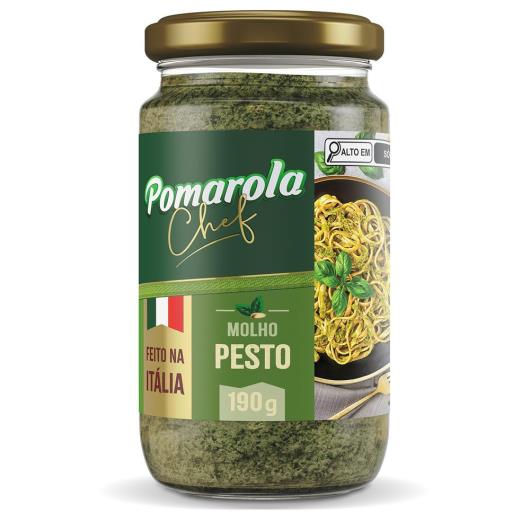 Molho Pesto Pomarola Chef Vidro 190g - Imagem em destaque