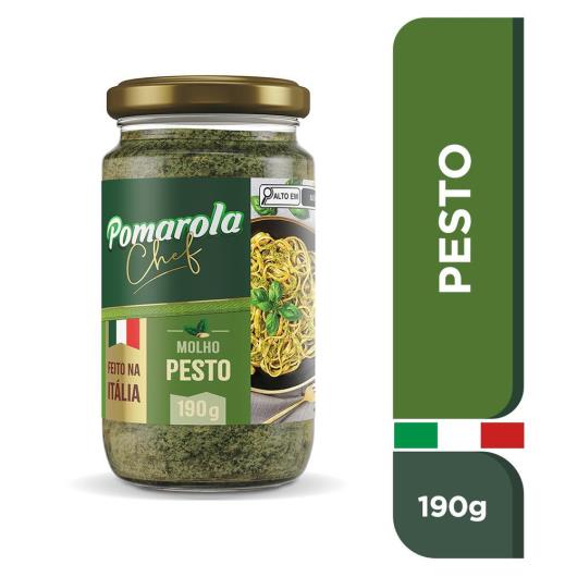 Molho Pesto Pomarola Chef Vidro 190g - Imagem em destaque