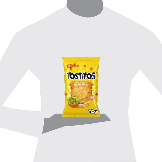 Salgadinho de Milho Toque de Sal Marinho Tostitos 110g - Imagem em destaque