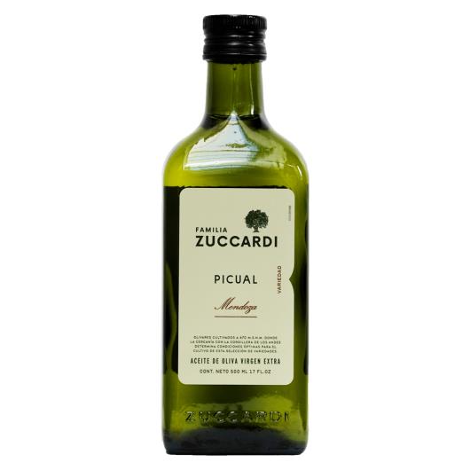 Azeite de Oliva Extra Virgem Argentino Picual Familia Zuccardi Vidro 500ml - Imagem em destaque