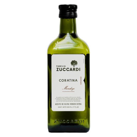 Azeite de Oliva Extra Virgem Argentino Coratina Familia Zuccardi Vidro 500ml - Imagem em destaque