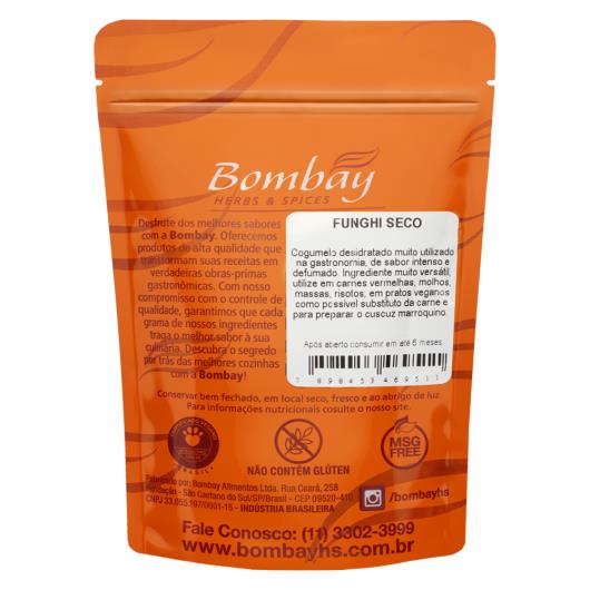 Cogumelo Funghi Seco Bombay Herbs & Spices Pouch 30g - Imagem em destaque