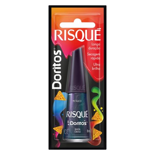 Esmalte Metálico Nada Óbvio Risqué & Doritos Blister 8ml - Imagem em destaque