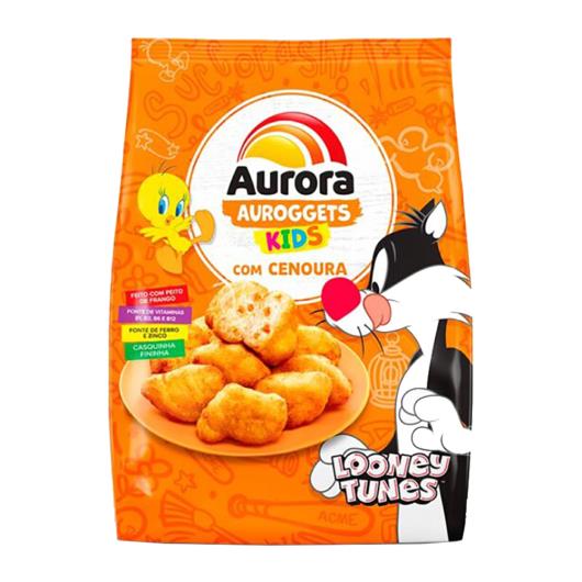 Empanado de Frango Aurora Auroggets Kids com Cenoura 275g - Imagem em destaque