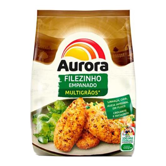 Filezinho de Frango Empanado Aurora Multigrãos 275g - Imagem em destaque