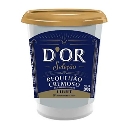 Requeijão Cremoso Light D'Or Seleção 200g - Imagem em destaque