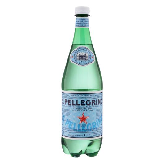 Água Mineral Natural com Gás S. Pellegrino Garrafa 1l - Imagem em destaque