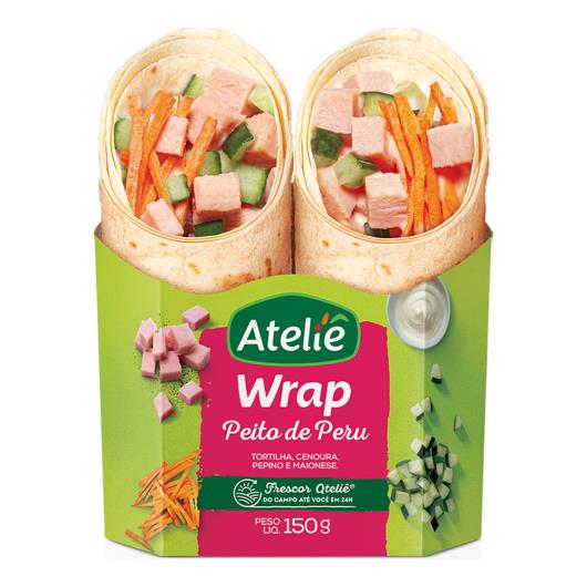 Wrap Peito de Peru Ateliê 150g - Imagem em destaque