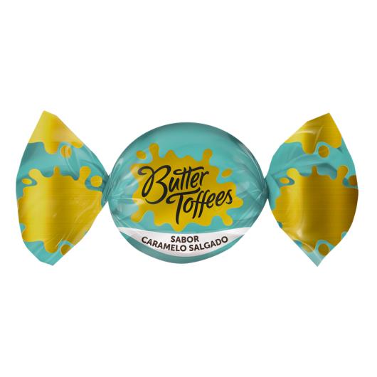 Bala Butter Toffees Caramelo Salgado Pacote 100g - Imagem em destaque