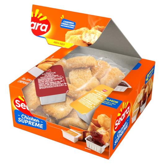 Empanado de Frango Seara Chicken Supreme Caixa 220g 10 Unidades - Imagem em destaque