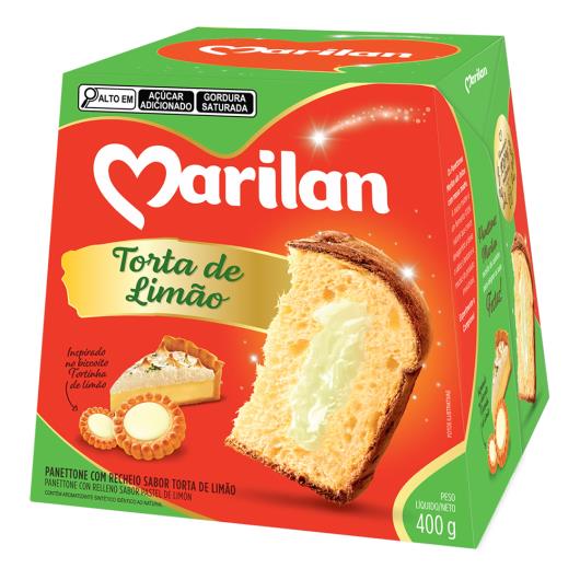 Panettone Recheio Torta de Limão Marilan Caixa 400g - Imagem em destaque