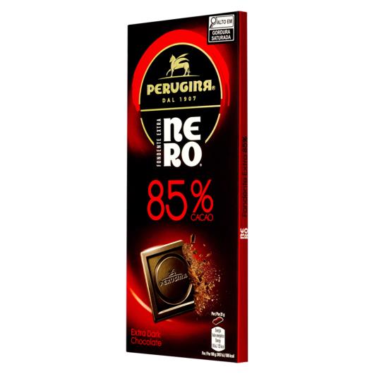 Chocolate Italiano Amargo 85% Cacau Extra Dark Perugina Nero Caixa 85g - Imagem em destaque