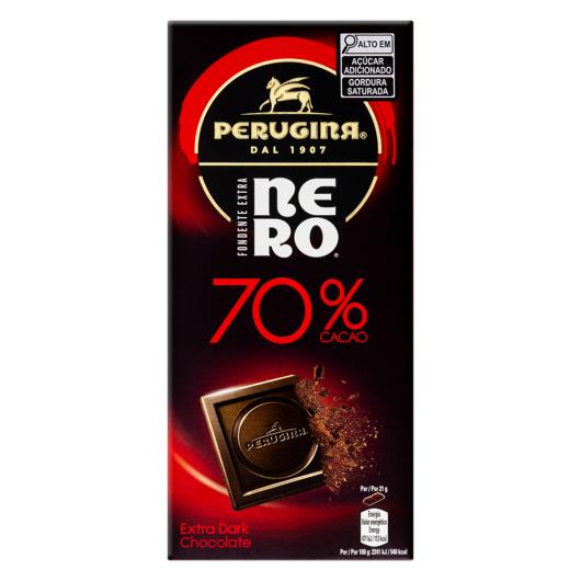 Chocolate Italiano Amargo 70% Cacau Extra Dark Perugina Nero Caixa 85g - Imagem em destaque