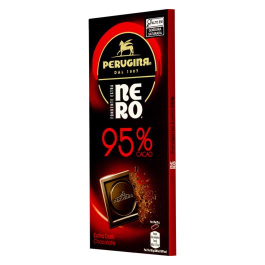 Chocolate Italiano Amargo 95% Cacau Extra Dark Perugina Nero Caixa 85g - Imagem em destaque