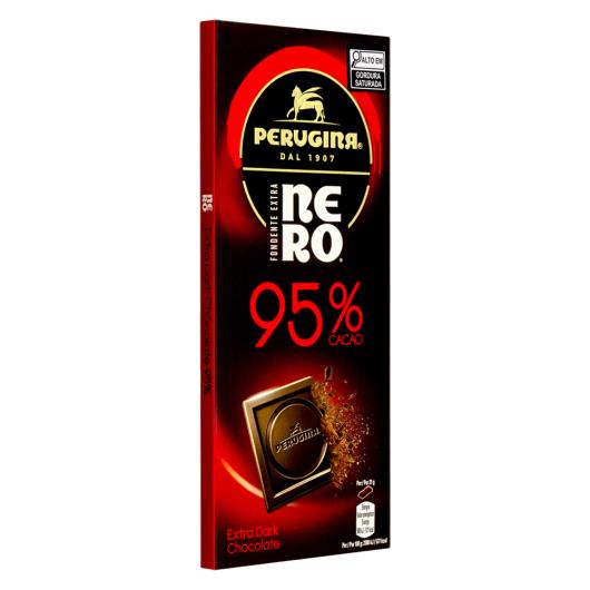 Chocolate Italiano Amargo 95% Cacau Extra Dark Perugina Nero Caixa 85g - Imagem em destaque