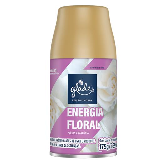 Odorizador de Ambiente Energia Floral Glade Automatic Frasco 269ml Spray Refil - Imagem em destaque