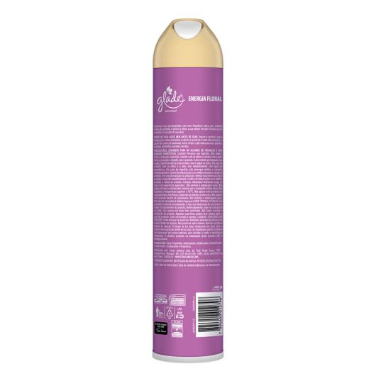 Odorizador de Ambiente Aerossol Energia Floral Glade Frasco 360ml Spray - Imagem em destaque