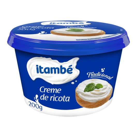 Creme de Queijo Ricota Tradicional Itambé Pote 200g - Imagem em destaque