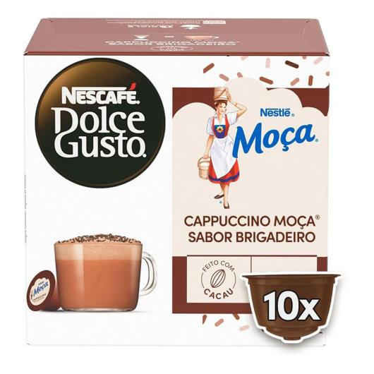 Cappuccino Nescafé Dolce Gusto MOÇA BRIGADEIRO 10 Cápsulas 170g - Imagem em destaque