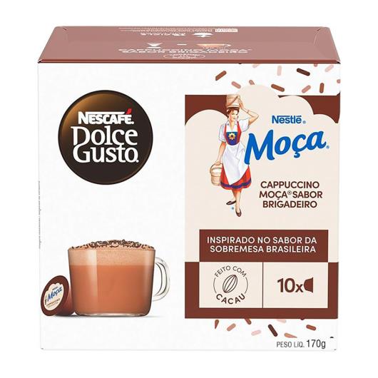 Cappuccino Nescafé Dolce Gusto MOÇA BRIGADEIRO 10 Cápsulas 170g - Imagem em destaque