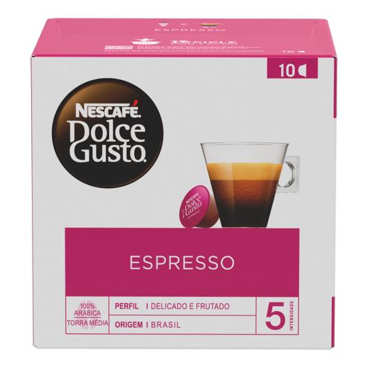 Kit Café em Cápsula Torrado e Moído Espresso + Espresso Intenso + Doppio Espresso Nescafé Dolce Gusto 10 Cápsulas Cada Grátis 1 Xícara - Imagem em destaque