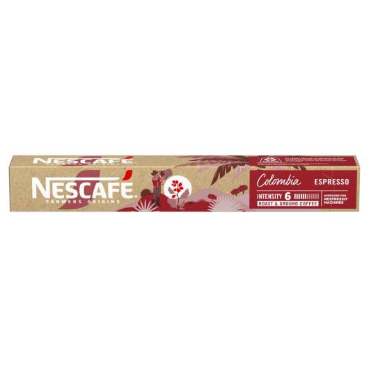 Café em Cápsula Nescafé Farmers Origins Colombia 10 Cápsulas 44g - Imagem em destaque