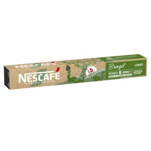 Café em Cápsula Nescafé Farmers Origins Brazil 10 Cápsulas 44g - Imagem em destaque