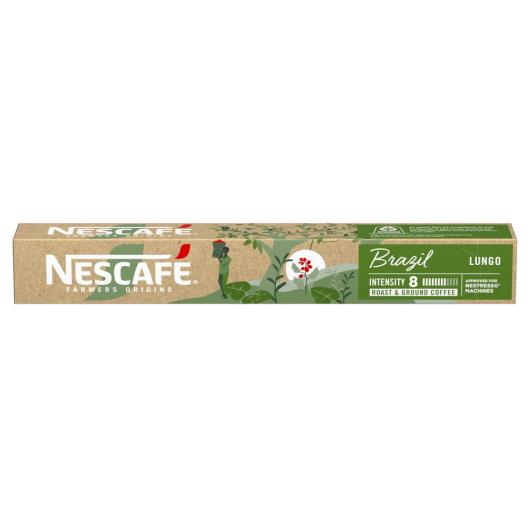 Café em Cápsula Nescafé Farmers Origins Brazil 10 Cápsulas 44g - Imagem em destaque