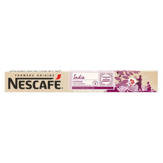 Café em Cápsula Nescafé Farmers Origins Índia 10 Cápsulas 44g - Imagem em destaque