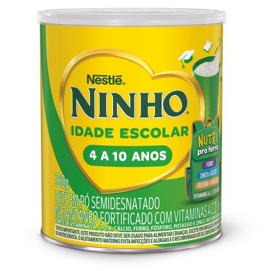 NINHO® Leite em Pó Idade Escolar 380g - Imagem em destaque